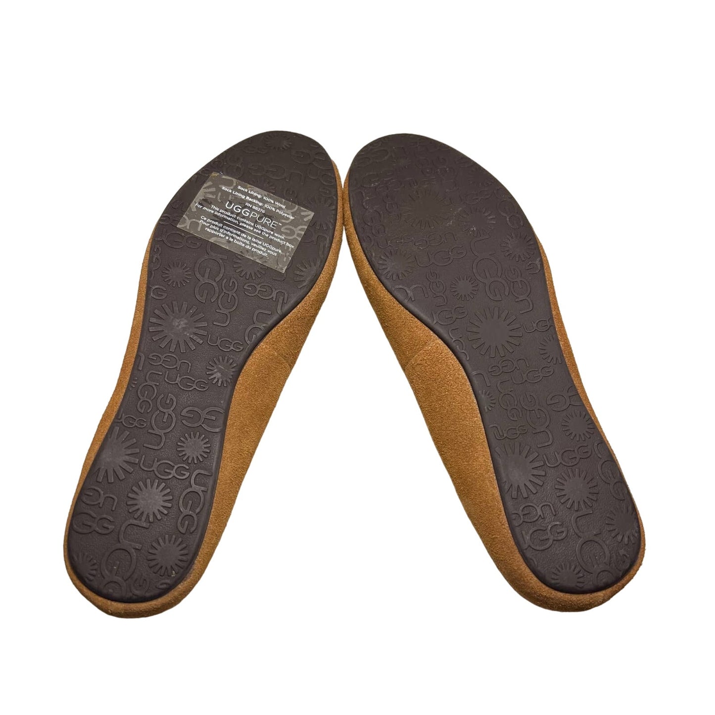 UGG Australia Alloway Slipper Flats 8 US Chestnut Brown