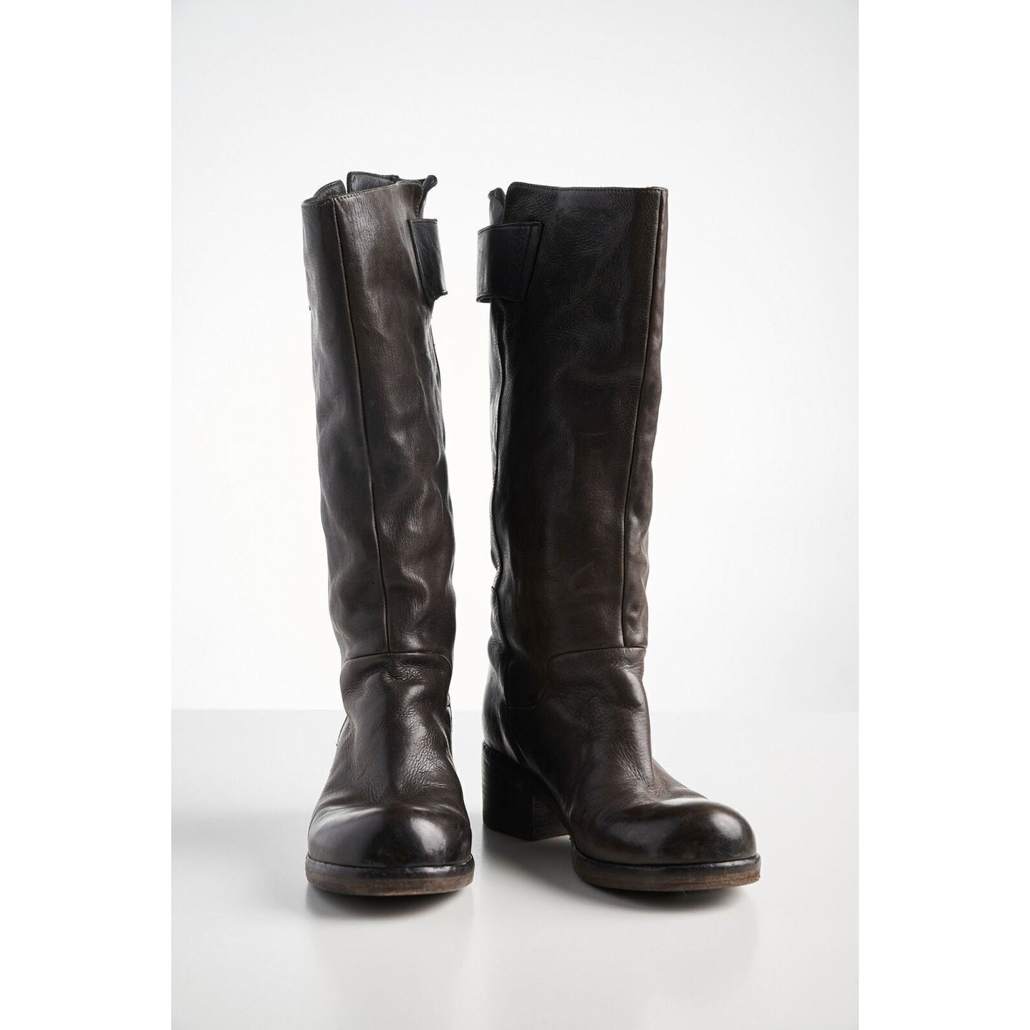 Vic Matie Moto Boots 5.5 US Black Brown