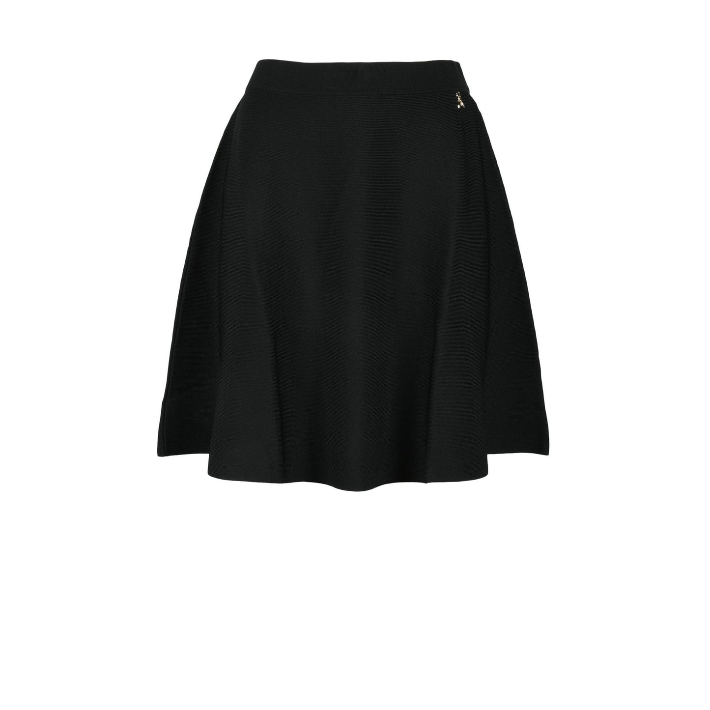 Patrizia Pepe A-Line Skirt Womens 44 IT Black NWT