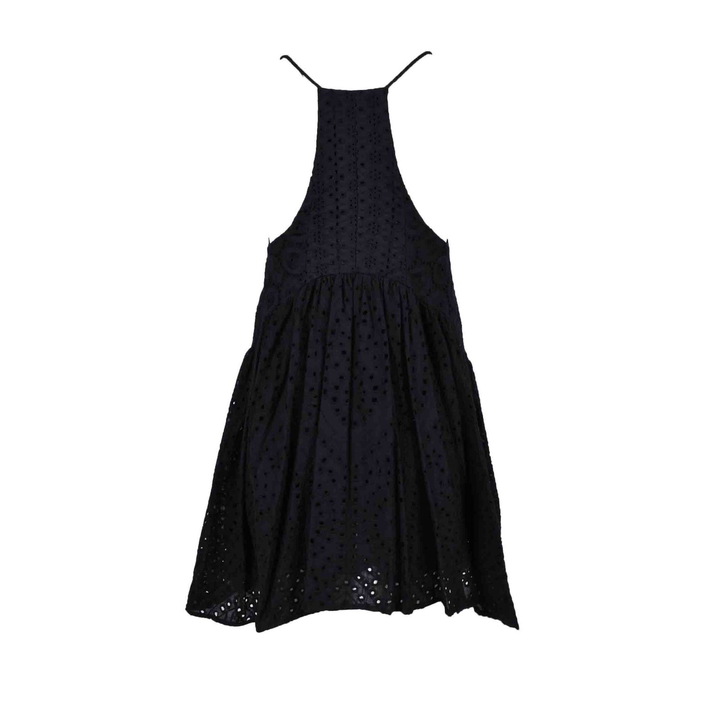 Weili Zheng Trapeze Dress Small Black NWT