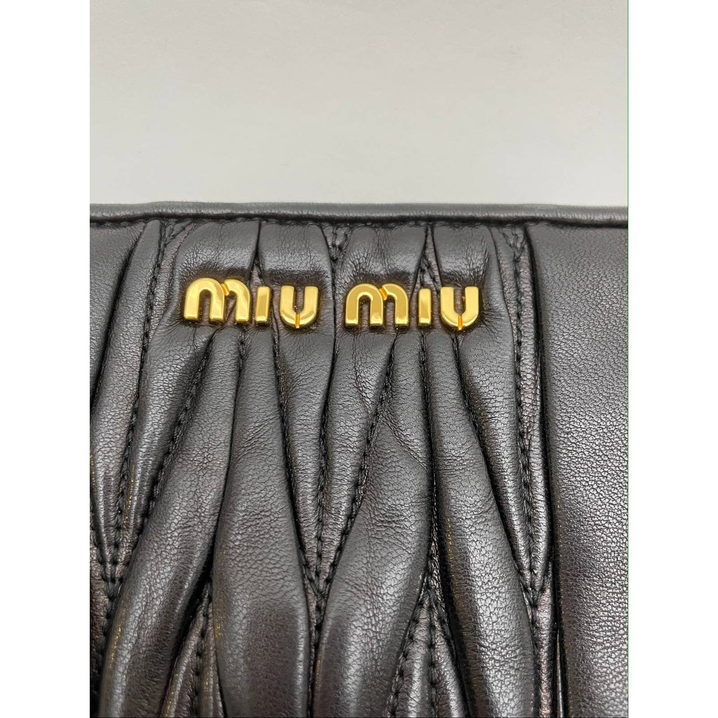Miu Miu Matelassé Clutch Bag