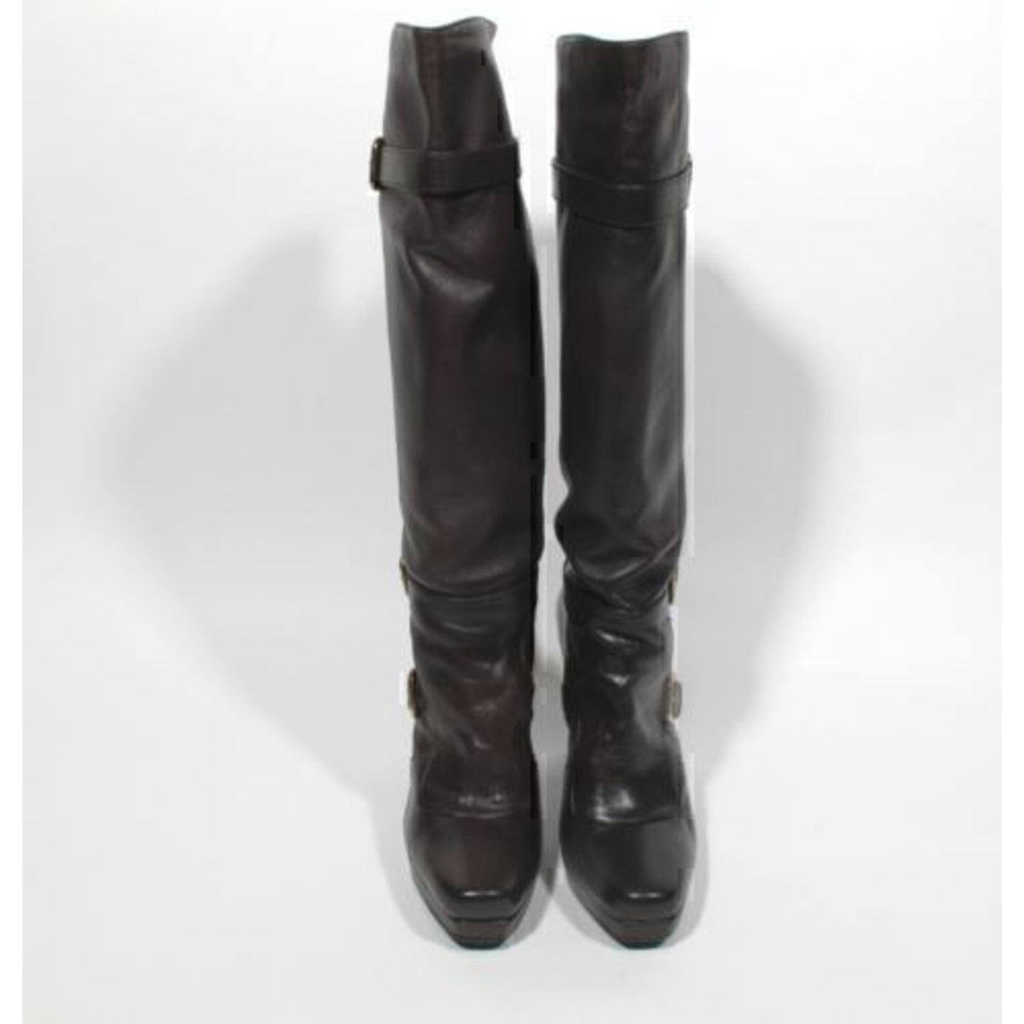 Stuart Weitzman Boots 7.5 US Cola Napa