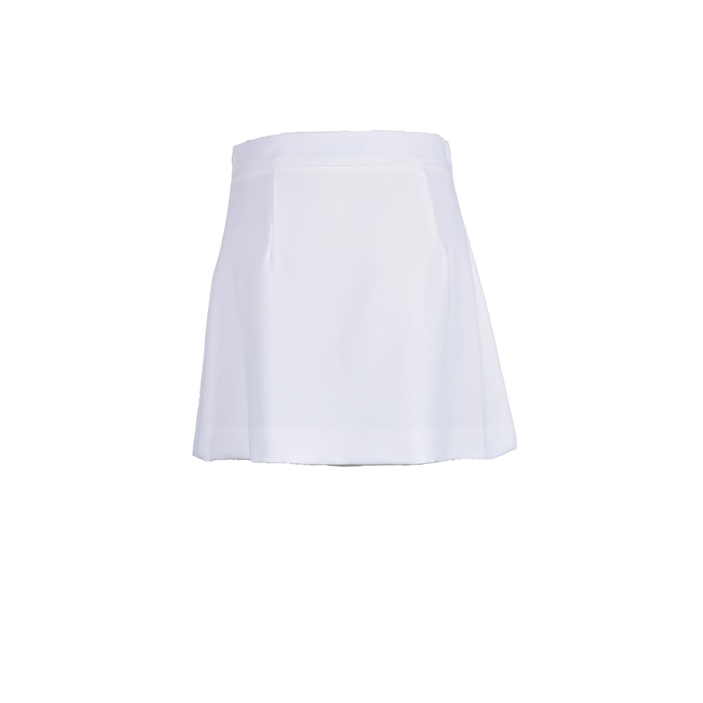 Feminista A-Line Mini Skirt Small White NWT