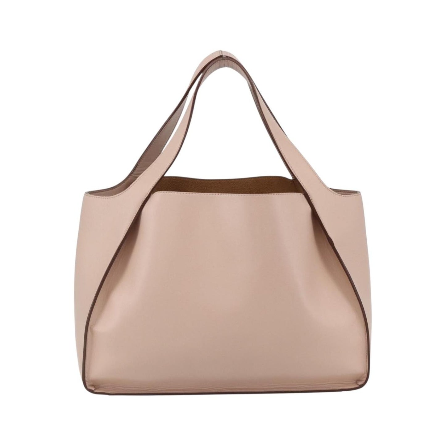 Stella McCartney Alter Tote Perforated Faux Leather, Beige, Synthetic, Tote Bag