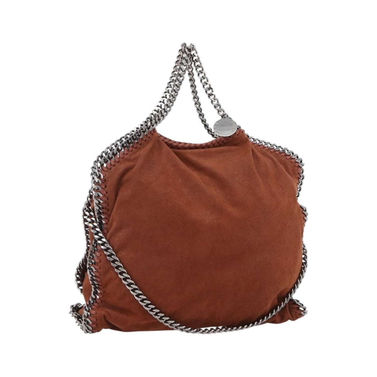 Stella McCartney Falabella Tote polyester, Brown, Polyester, Crossbody Bag