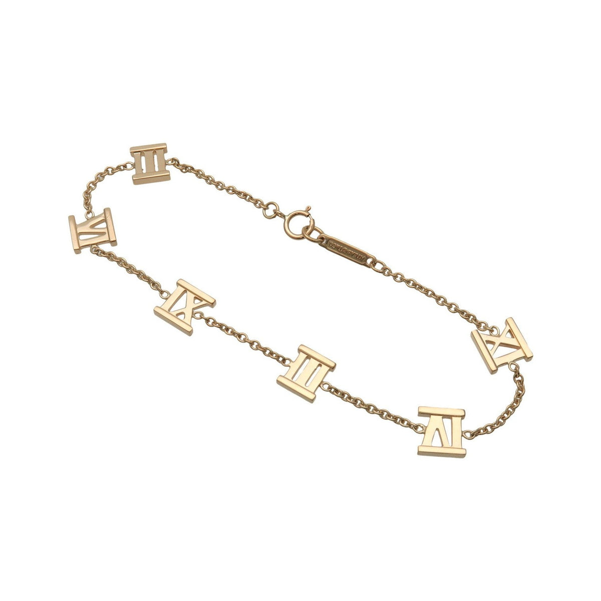 Tiffany & Co. Atlas Open Link 18K White Gold, Gold, Yellow Gold, Bracelet