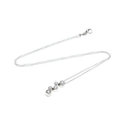 Tiffany & Co. Bubble Pendant, Silver, Platinum, Necklace