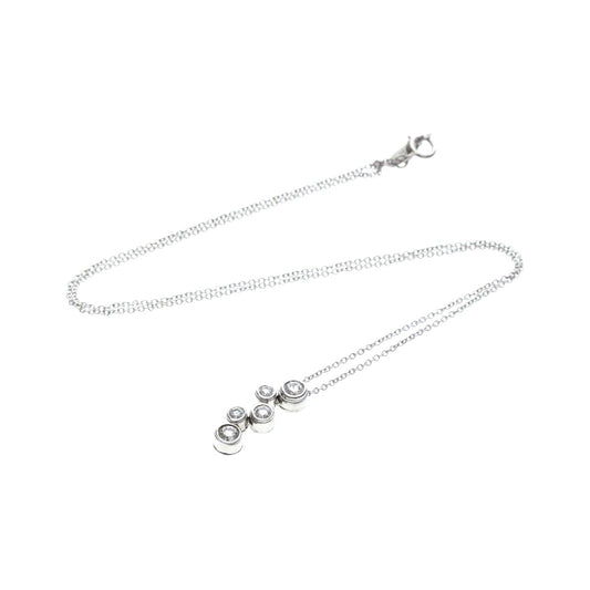 Tiffany & Co. Bubble Pendant, Silver, Platinum, Necklace