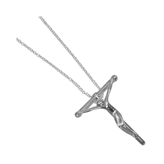 Tiffany & Co. Cross Pendant Silver, Silver, Silver, Necklace