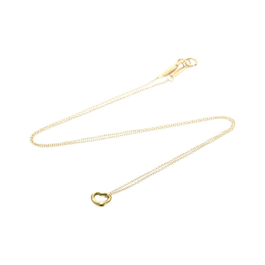 Tiffany & Co. Elsa Peretti Open Heart Pendant 18K Rose Gold, Pink, Pink Gold, Necklace