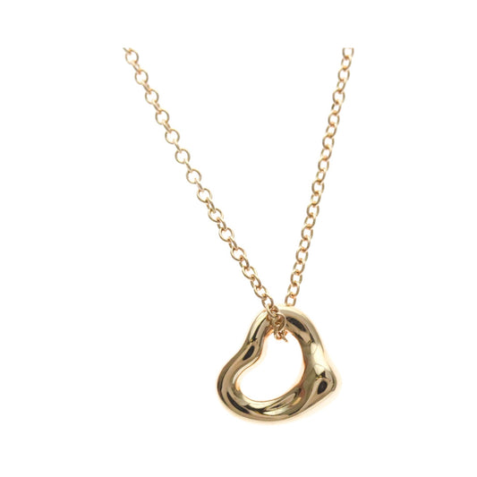 Tiffany & Co. Elsa Peretti Open Heart Pendant 18K Rose Gold, Gold, Pink Gold, Necklace