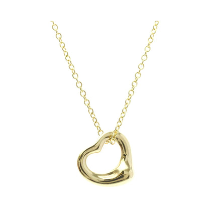 Tiffany & Co. Elsa Peretti Open Heart Pendant 18K Yellow Gold, Gold, Yellow Gold, Necklace