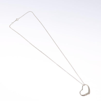 Tiffany & Co. Elsa Peretti Open Heart Pendant Necklace - Brandsamsara