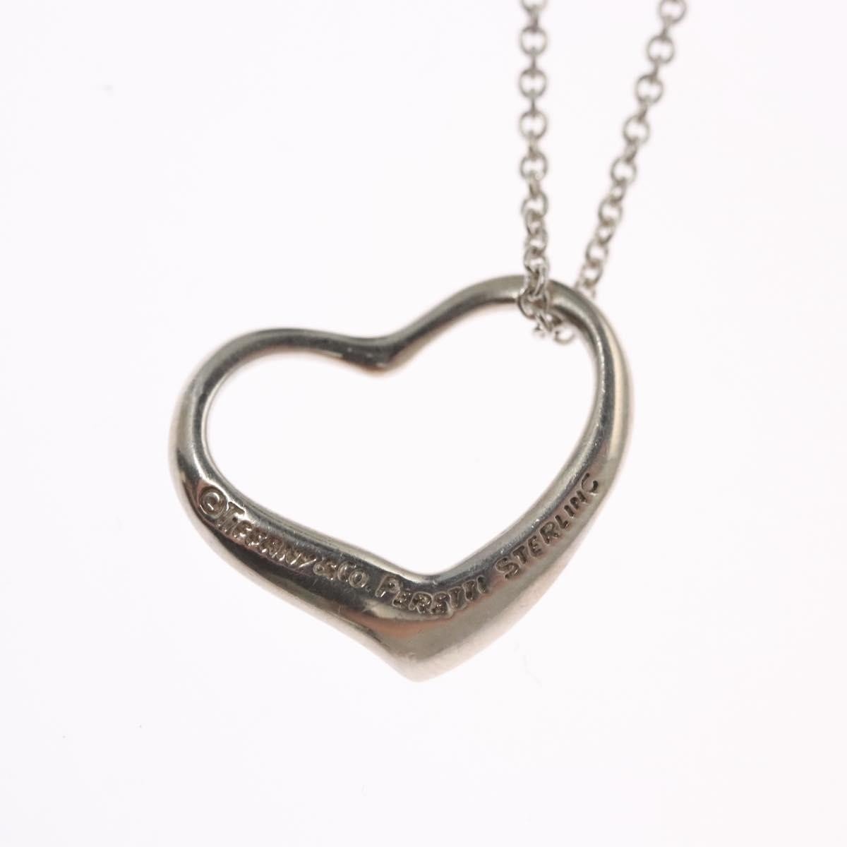 Tiffany & Co. Elsa Peretti Open Heart Pendant Necklace - Brandsamsara
