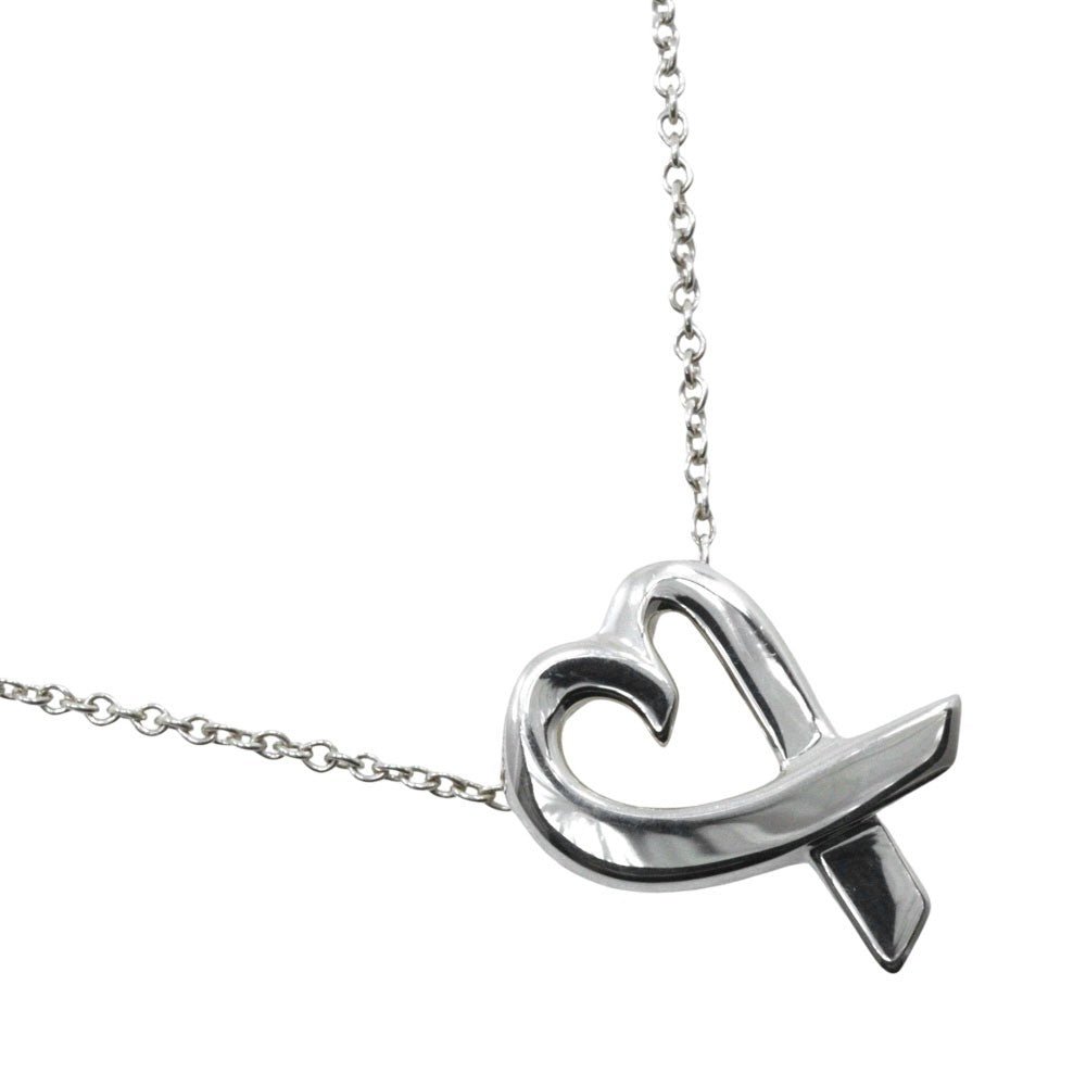 Tiffany & Co. Paloma Picasso Loving Heart Pendant Necklace - Brandsamsara