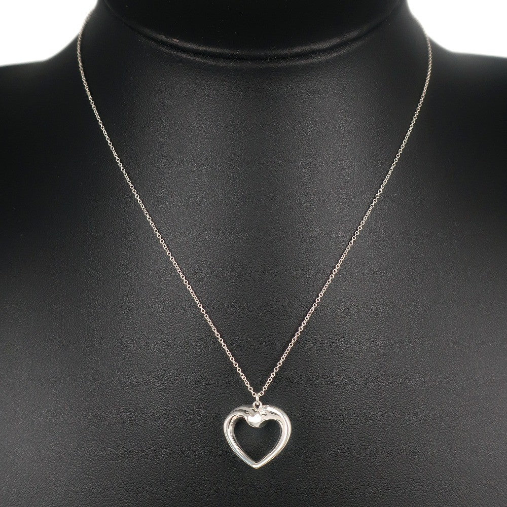 Tiffany & Co. Paloma Picasso Tenderness Heart Pendant Necklace - Brandsamsara
