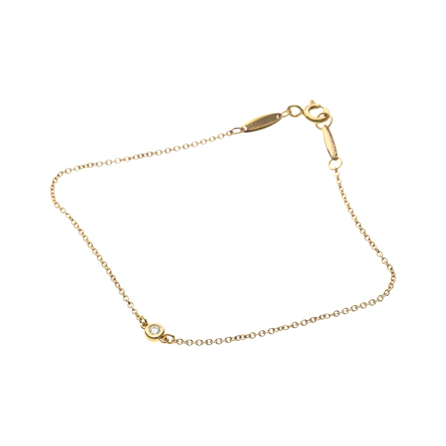 Tiffany & Co. Peretti Diamonds By The Yard 18K Rose Gold with Diamond, Gold, Pink Gold, Bracelet