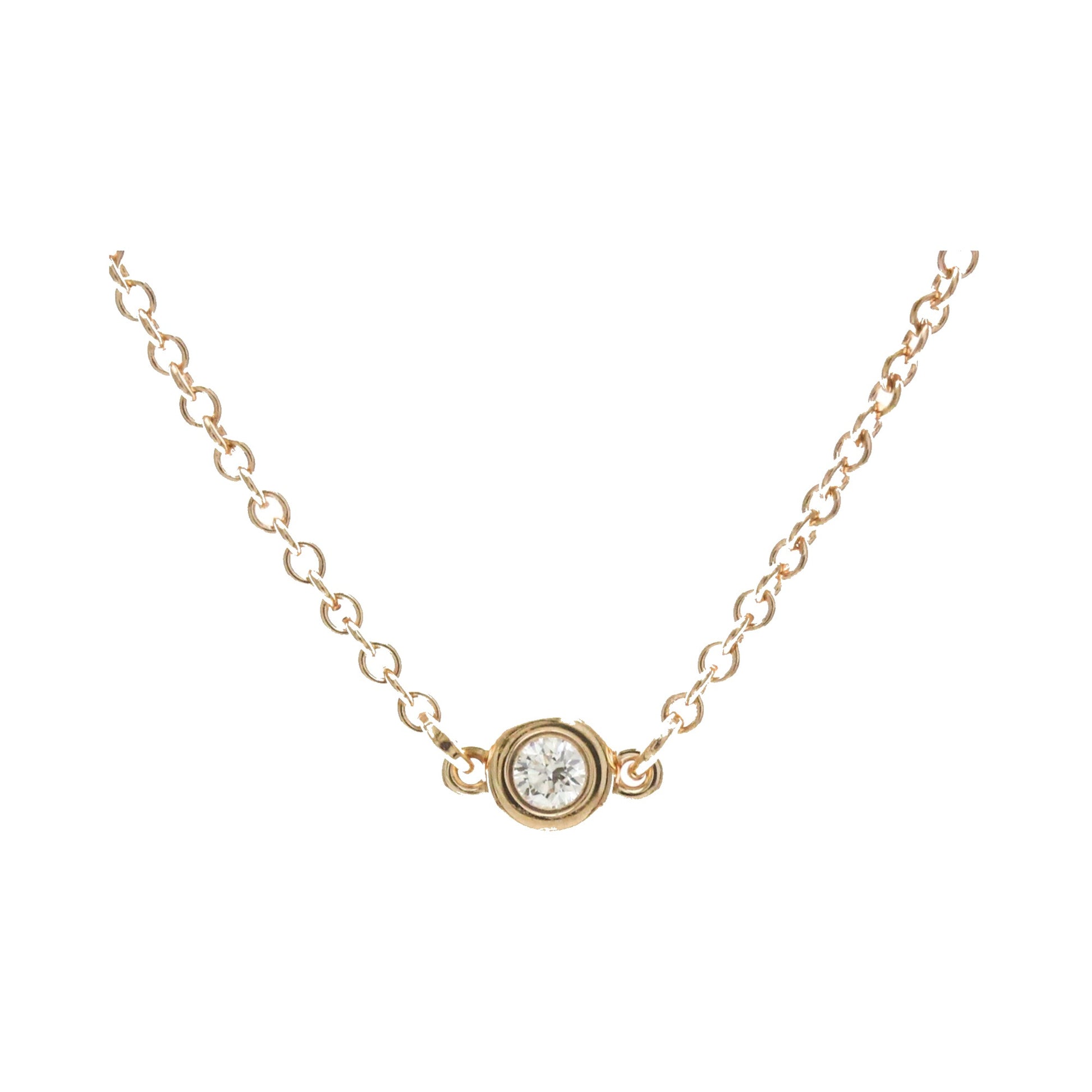Tiffany & Co. Peretti Diamonds By The Yard 18K Rose Gold with Diamond, Gold, Pink Gold, Bracelet