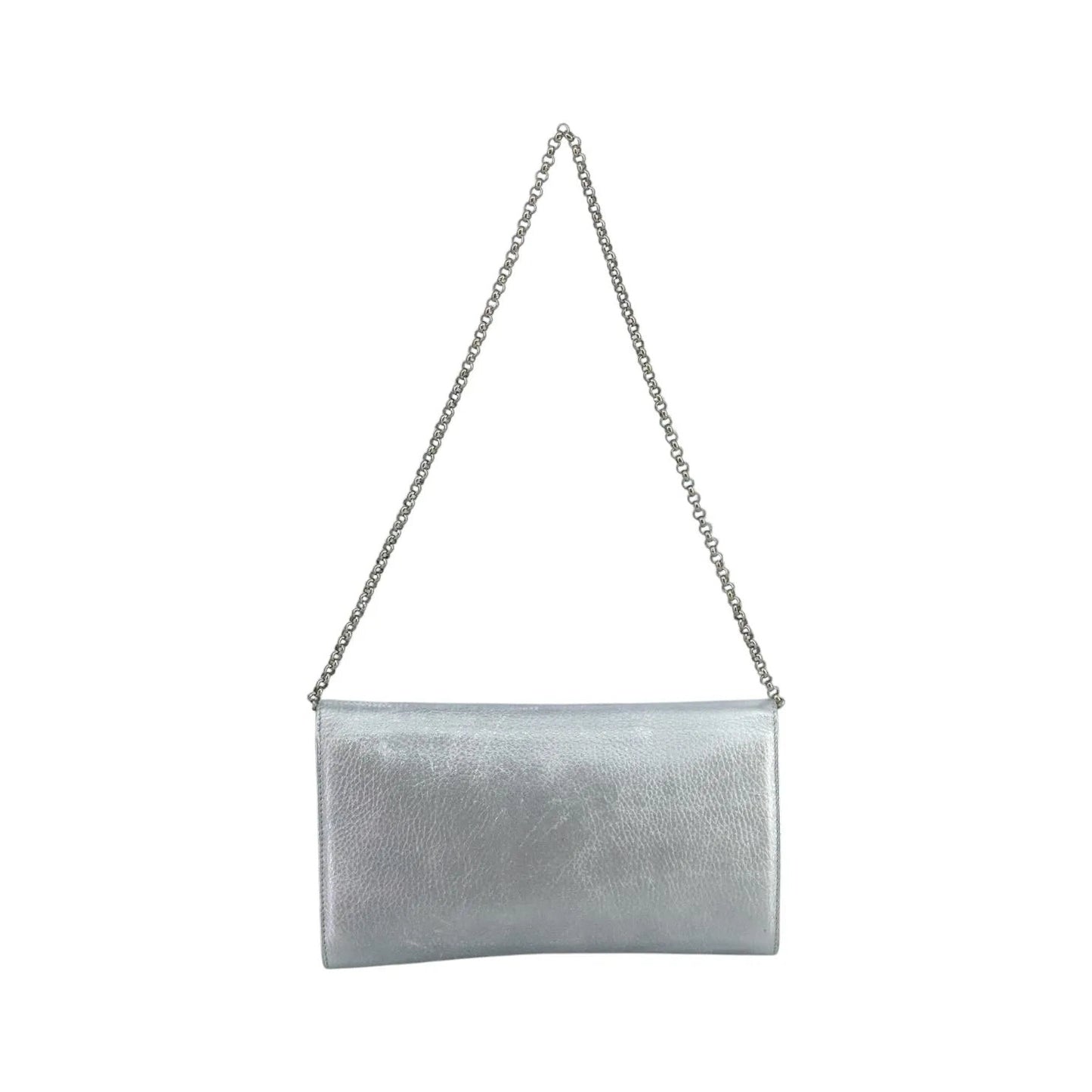 Tiffany & Co. Vintage Leather, Silver, Leather, Shoulder Bag