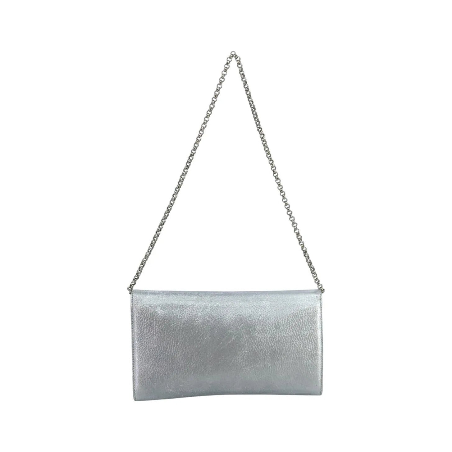 Tiffany & Co. Vintage Leather, Silver, Leather, Shoulder Bag