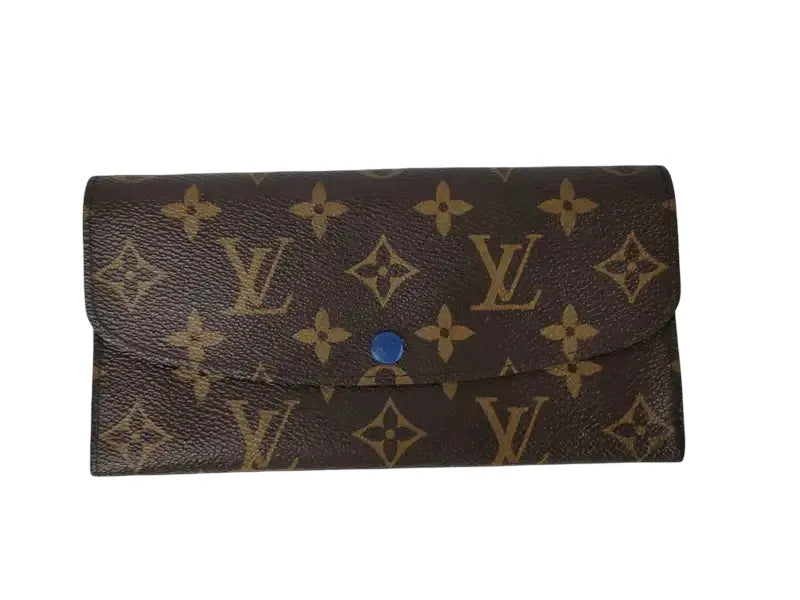 Louis Vuitton Emilie Monogram Canvas, Brown, Canvas, Wallet