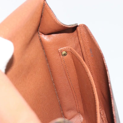 Louis Vuitton Cartouchiere Monogram Canvas, Brown, Canvas, Shoulder Bag