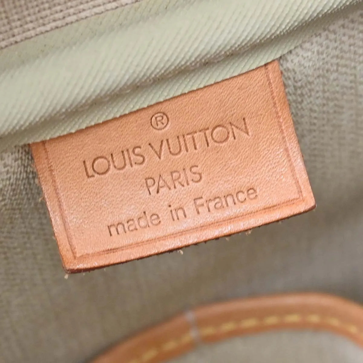 Louis Vuitton Deauville Monogram Canvas, Brown, Canvas, Handbag