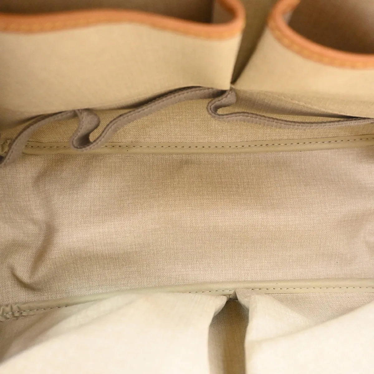 Louis Vuitton Deauville Monogram, Brown, Canvas, Handbag