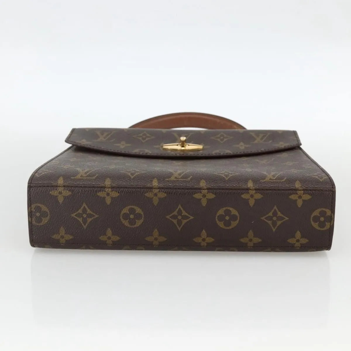 Louis Vuitton Malesherbes Monogram Canvas, Brown, Canvas, Handbag