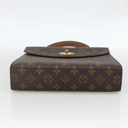 Louis Vuitton Malesherbes Monogram Canvas, Brown, Canvas, Handbag