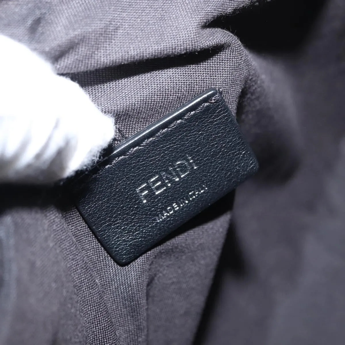 Fendi Back to School Leather, Burgundy, Leather, Backpack
