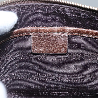 Celine Vintage Leather, Brown, Leather, Shoulder Bag