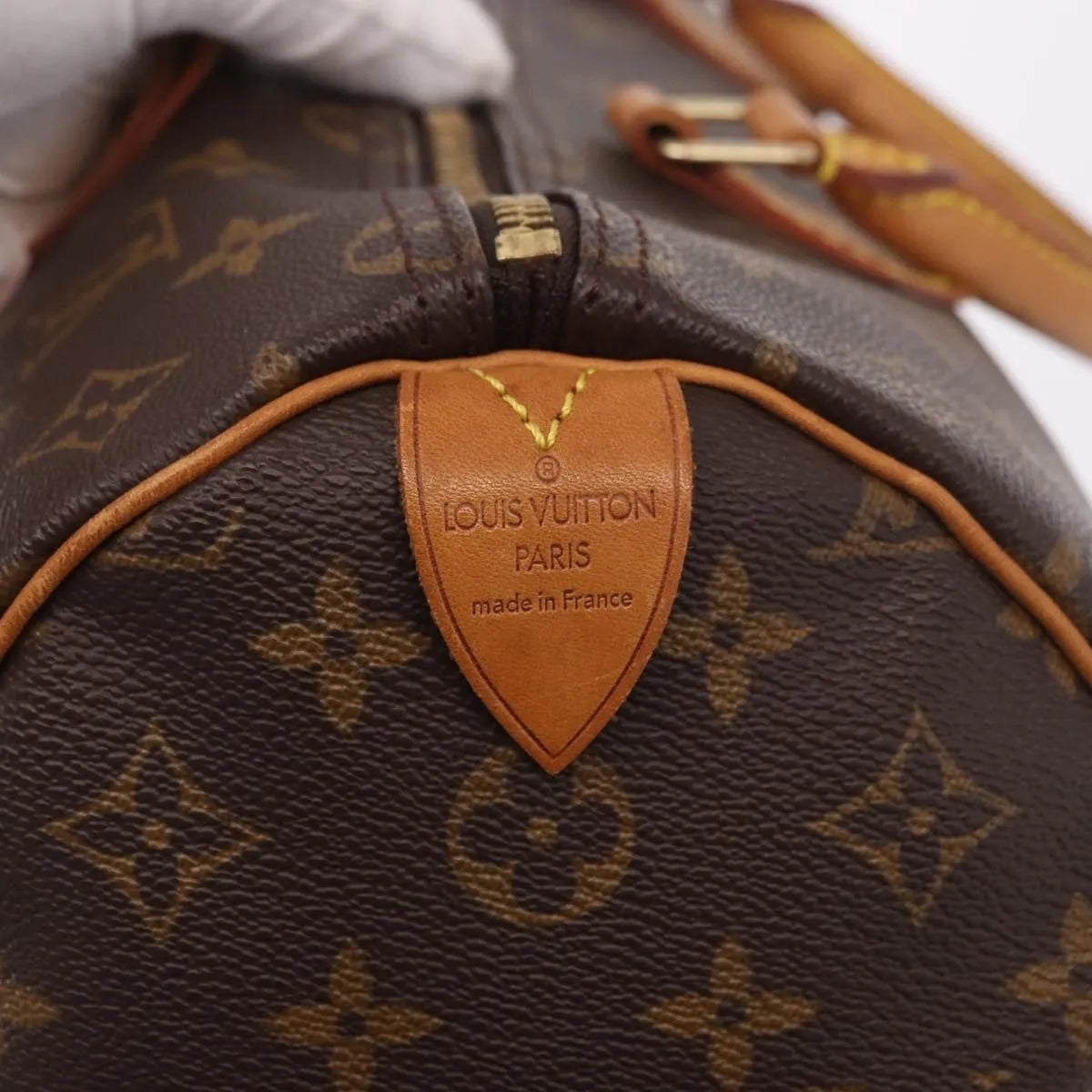 Louis Vuitton Speedy Monogram Canvas, Brown, Canvas, Handbag