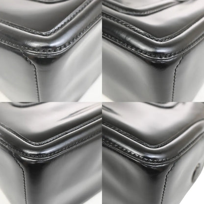 Celine Boogie Satchel Leather, Black, Leather, Tote Bag