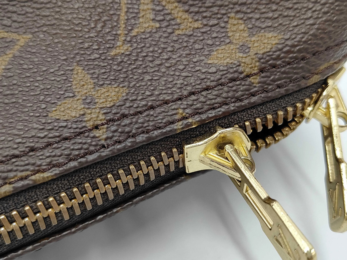 Louis Vuitton Keepall Monogram Canvas, Brown, Canvas, Travel Bag