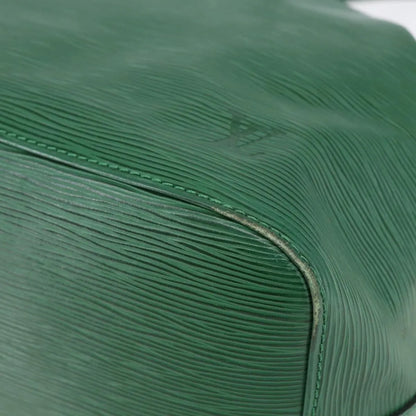 Louis Vuitton Petit Noe Epi Leather, Green, Leather, Shoulder Bag