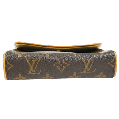 Louis Vuitton Florentine Waist Bag Monogram, Brown, Canvas, Clutch