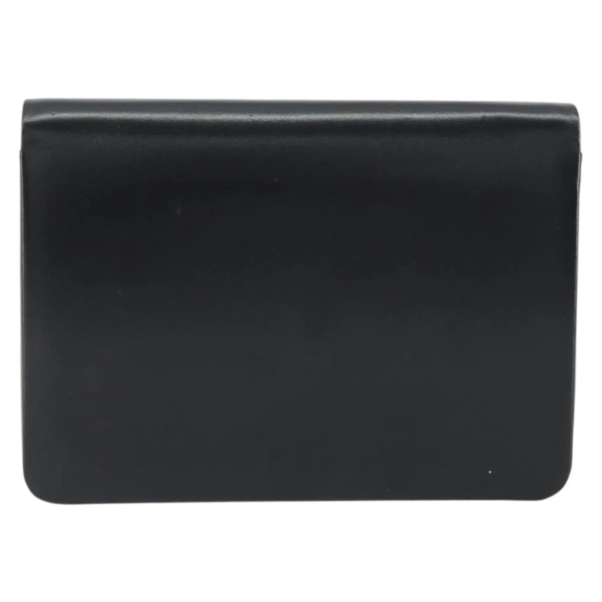 Christian Dior Vintage Clipper closure clutch with logo leather, Black, Leather, Crossbody Bag