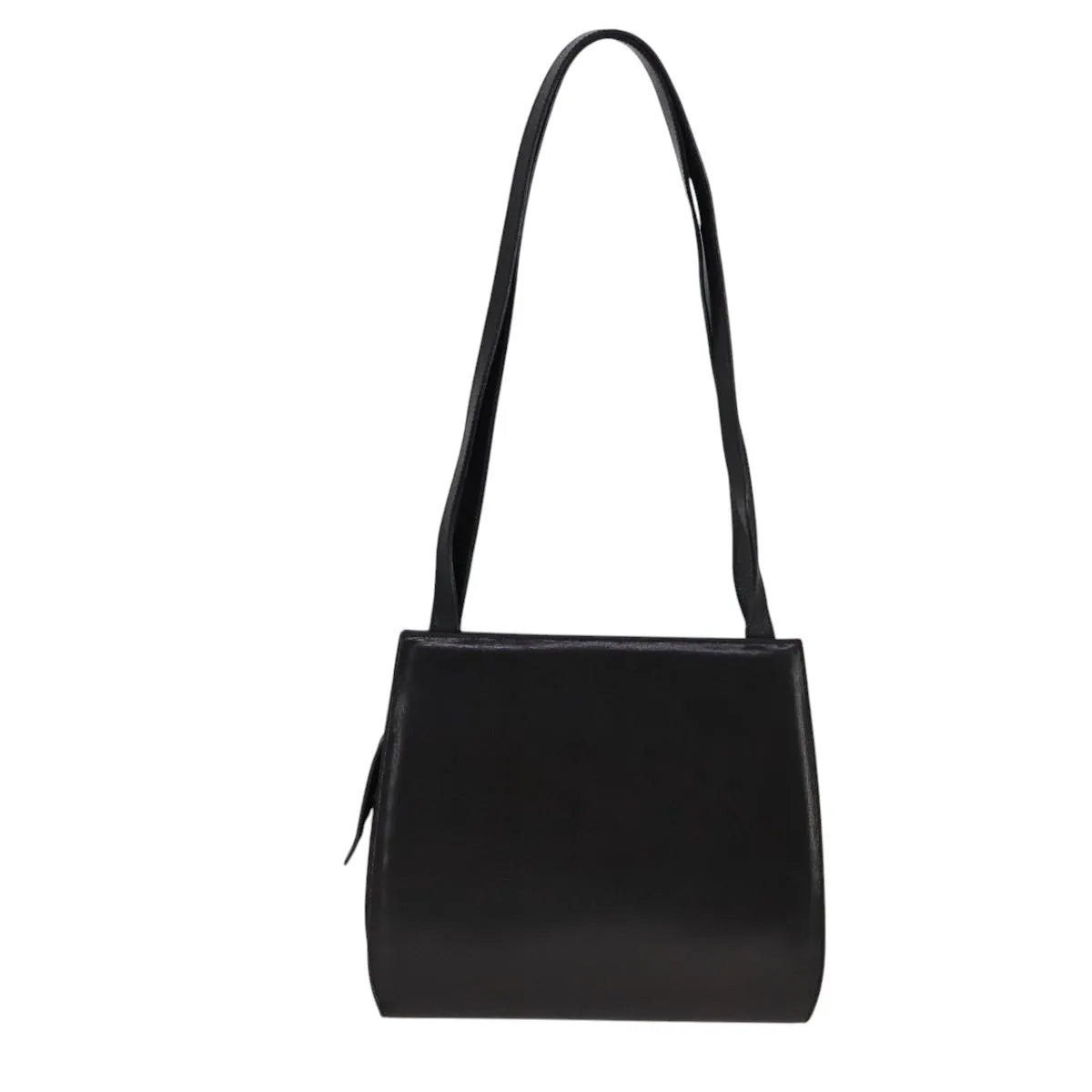 Salvatore Ferragamo Vintage Leather, Black, Leather, Shoulder Bag