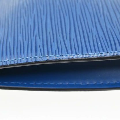 Louis Vuitton Pochette Accessoires Epi Leather, Blue, Leather, Clutch