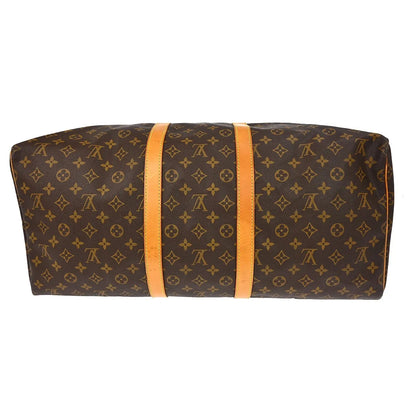Louis Vuitton Keepall Monogram Canvas, Brown, Canvas, Travel Bag