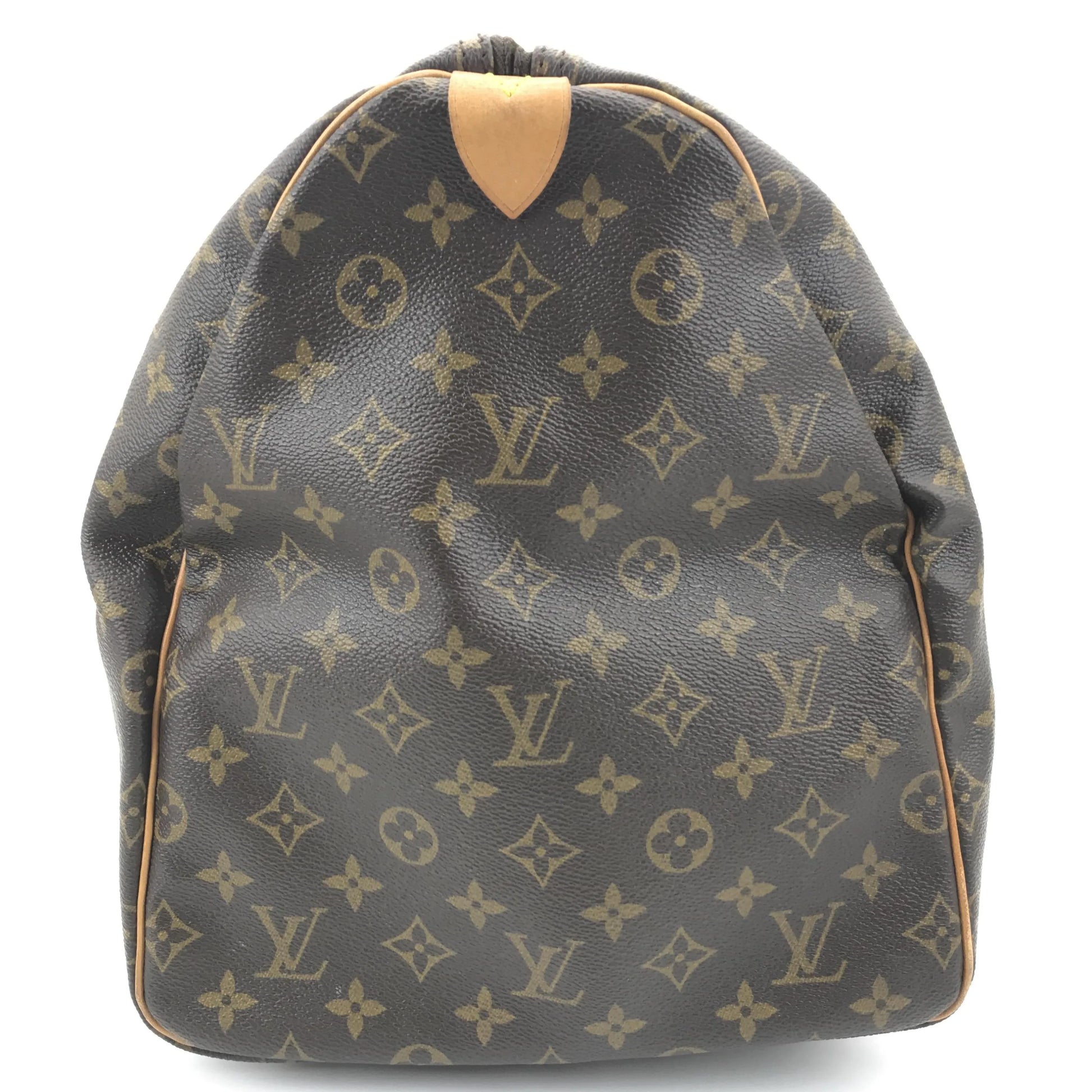 Louis Vuitton Keepall Monogram Canvas, Brown, Canvas, Travel Bag