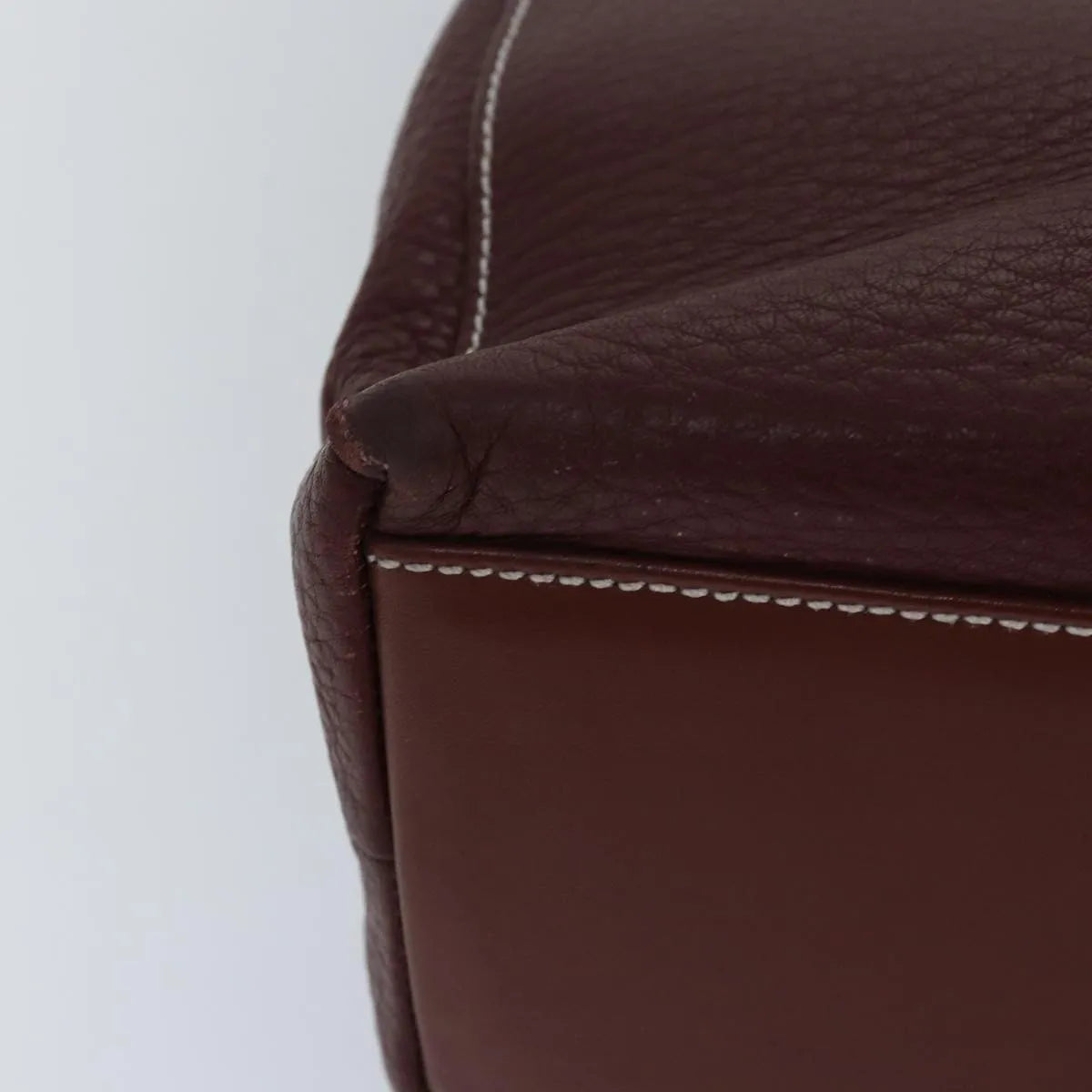 Burberry Vintage Leather, Brown, Leather, Tote Bag