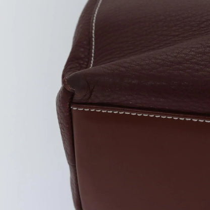Burberry Vintage Leather, Brown, Leather, Tote Bag