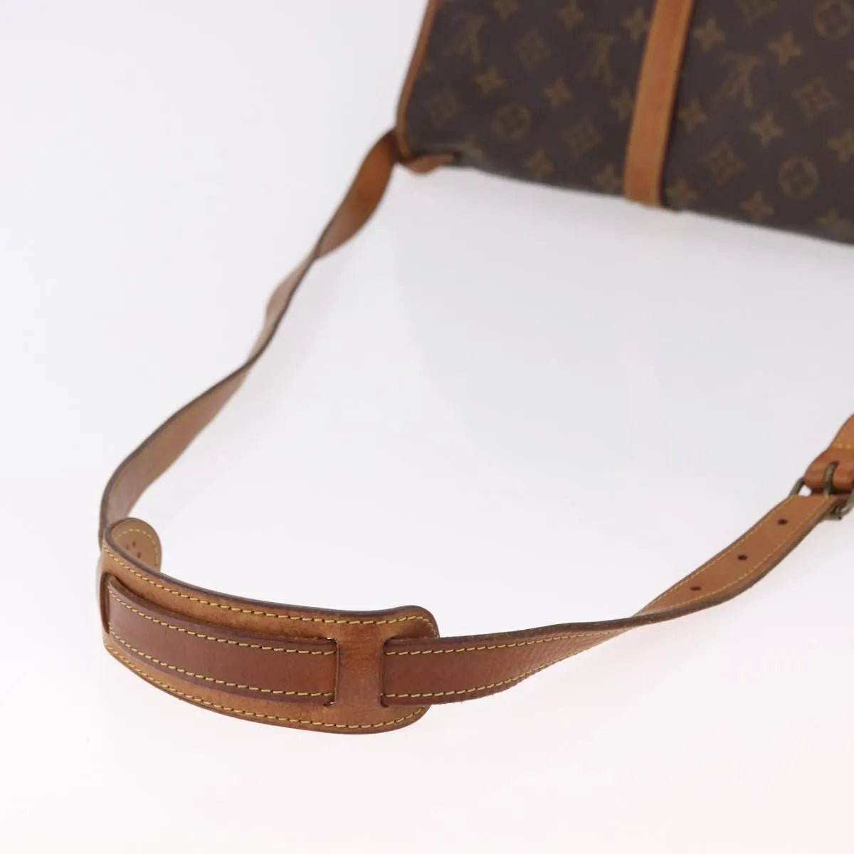 Louis Vuitton Saumur Monogram, Brown, Canvas, Shoulder Bag