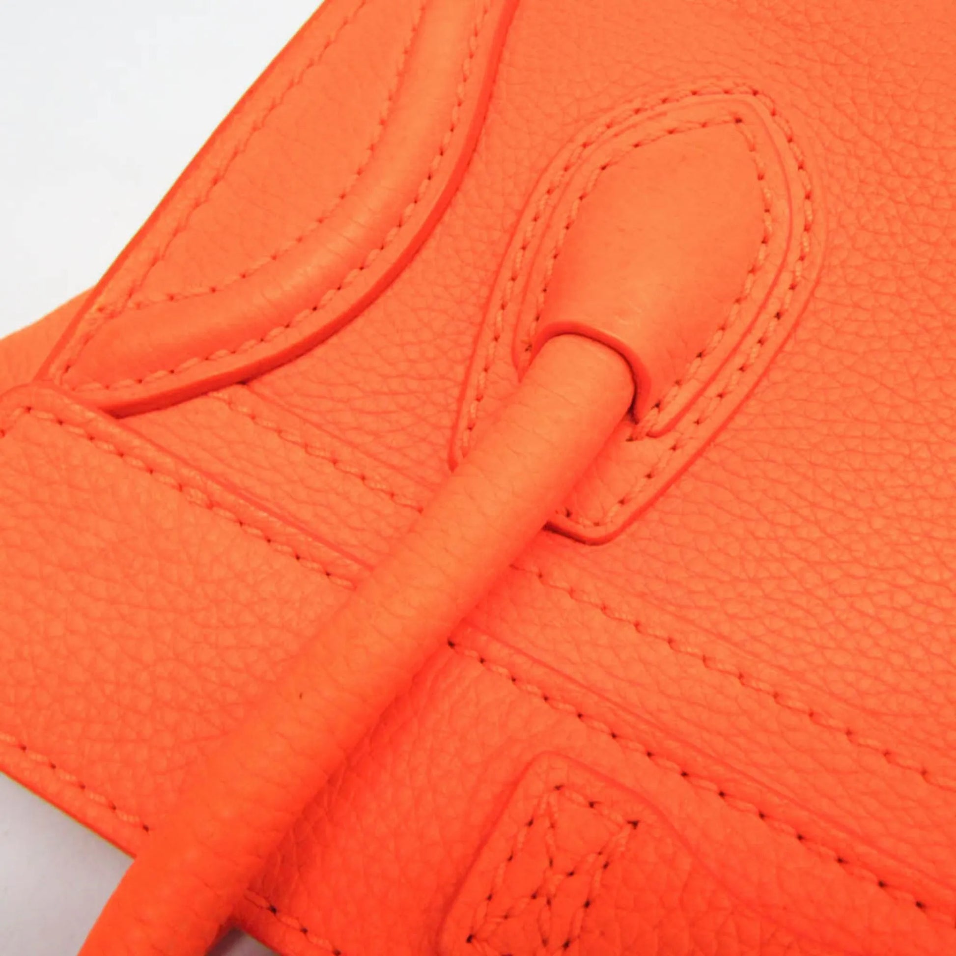 Celine Multicolor Luggage Leather, Orange, Leather, Handbag