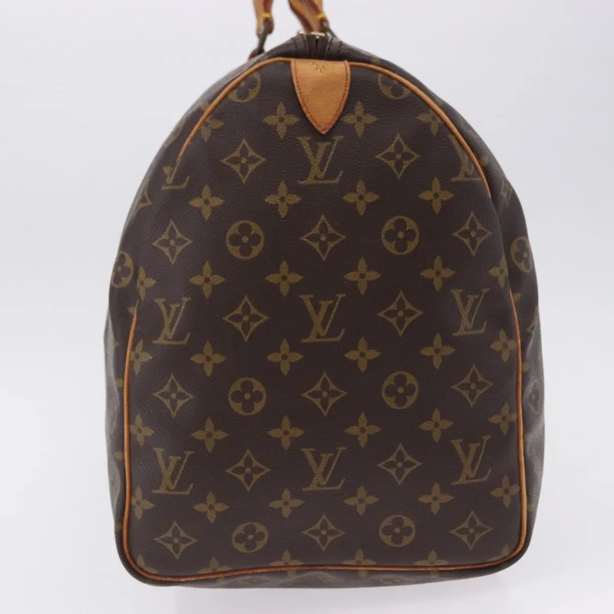 Louis Vuitton Keepall Monogram, Brown, Canvas, Travel Bag