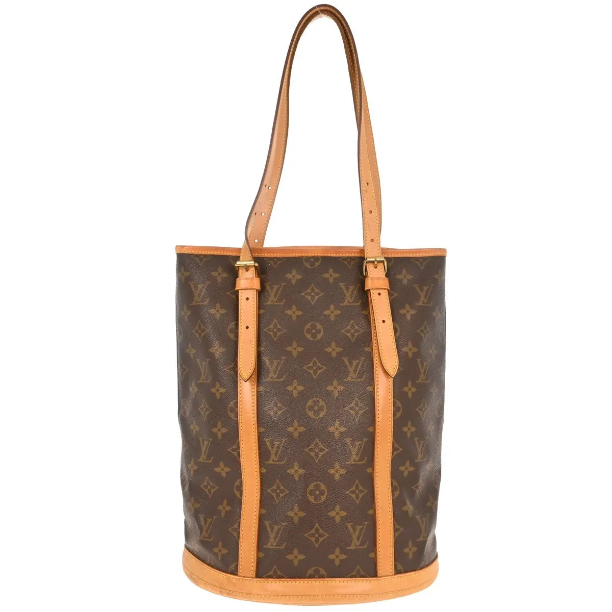 Louis Vuitton Bucket Monogram Canvas, Brown, Canvas, Tote Bag