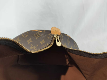 Louis Vuitton Keepall Monogram Canvas, Beige, Canvas, Travel Bag