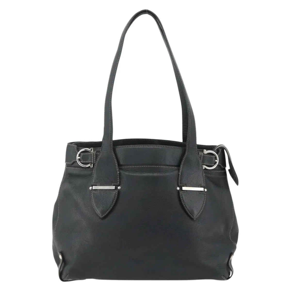 Salvatore Ferragamo Gancini Tote Leather, Multicolour, Leather, Tote Bag